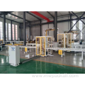 Aluminum profile orbital wrapping machine for packing pipes